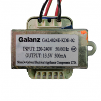 Transformador Para Minisplit, Evaporador, Voltaje De Entrada 220-240V Voltaje De Salida 13.5V 500 - GAL4824E-KDB-02